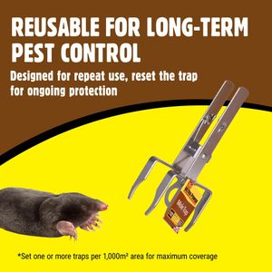 STV Defenders Mole Claw Trap Set – 12-Pack Heavy Duty Pest Control