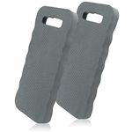 Altdorff Thick Kneeling Pad 2 Pack, Waterproof and Comfortable Garden Knee Pads, Multi-Functional Kneeler Pad for Gardening, Baby Bath, Yoga, Praying and Exercise (Grey)