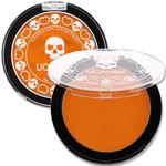 UCANBE Orange Face Body Paint Makeup Foundation, Professional Blendable Cream Greasepaint, Face Painting Kit for Adults Children Halloween Party, SFX Scary Pumpkin Face Makeup, Costume & Cosplay