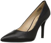 NINE WEST FIFTH9X9 Pumps, Black Lea Le, 7 Medium US Adult