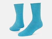 Red Lion Solid Crew Sock (Turquoise