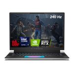 Alienware X16 R2 Gaming Laptop - 16-inch QHD+ 240Hz 3ms Display, Intel Core Ultra 9-185H, 32GB LPDDR5X RAM, 1TB SSD, NVIDIA GeForce RTX 4090 16GB GDDR6, Windows 11 Home, Onsite Service - Lunar Silver