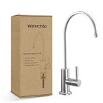 Waterdrop Filtered Water Faucet, Drinking Water Faucet, Reverse Osmosis Faucet, RO Faucet, RO Water Faucet, Water Filter Faucet for Kitchen Sink, Water Dispenser Faucet, Stainless Steel, Lead-Free