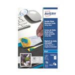 Avery Printable Double-sided Business Cards, 8 Cards per A4 Sheet, 85 x 54mm, White, C32024-10