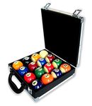 KBA Combo of Pool Ball Set and Ball case