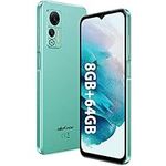 Unlocked Cell Phone (2022), Ulefone Note 14 (8GB+64GB) Smartphone, 6.52" Waterdrop Display, 4500mAh Battery, 13MP Dual Camera, Android 12, Triple Card Slots, Type-C, GPS, Green