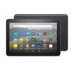 Certified Refurbished Fire HD 8 Tablet, 8" HD display, 32 GB, Black with Special Offers, designed for portable entertainment