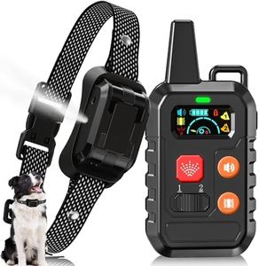 Citronella Training Collar for Dog, [No Spray Refill] Safer Spray Dog Training Collar for L/M/S Dogs, IPX7 Waterproof with Beep/Vibration/Spray 4 Mode & 6 Adjustable Sensitivities Control Spray Collar