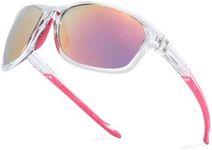 Myiaur Sports Sunglasses Womens Polarized – Unbreakable Frame Lightweight UV400 Protection Cycling Shades for Running, Fishing