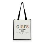 Gigi Gifts for Grandma Grandmother Gifts Grandma Gifts Gigi Medium Canvas Tote Bag Beach Bag Reusable Grocery Shopping Bags Mothers Day Retirement Birthday Thank You Gifts for Nanny Granny Nana