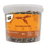 Extra Select Complete Dry No1 Parrot Feed Mix in Bucket, 5ltr