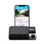 Qubo Car DashCam Pro 3K HDR from Hero Group, 5MP 3K QHD Resolution, Sony IMX335 Sensor, 140° View, 3.2" LCD Display, GPS Logger, WiFi, Emergency Recording, Made in India, Supports Up to 1 TB SD Card