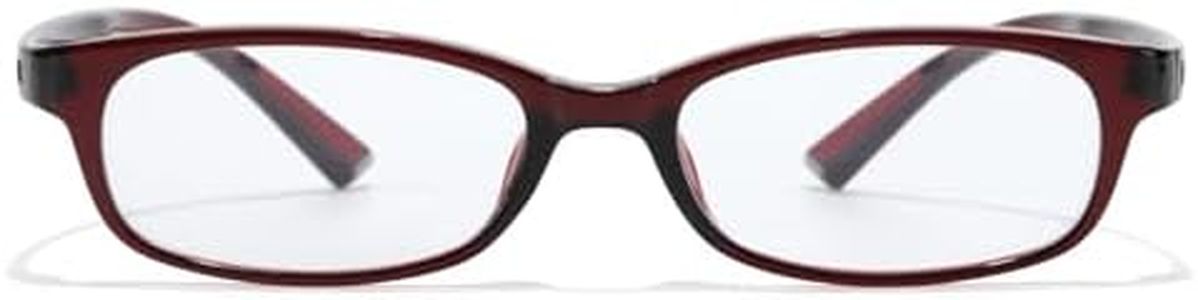 SODQW Fashion Fake Glasses Rectangular Y2k Small Eyewear Frame for Women Cosplay Glasses Anti Blue Light