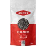 Aksoy Premium Raw Black Chia Seeds, 625G | Non-GMO | Vegan, Keto & Paleo | Nutrient-Dense Seeds with 3g Protein & 5g Fiber for Salads, Yogurt & Smoothies (Packaging May Vary)