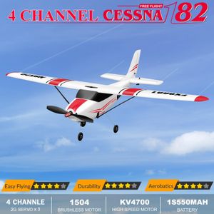 HAWK'S WORK 4-Channel RC Plane – Remote Control Airplane Toy