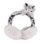 Cute Animal Earmuffs Kids Winter Warm Tiger Muffs Outdoor Sports Thermal Earmuffs Ear Covers Headband for Boys Girls