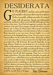 Desiderata Poem Desiderata Print Desiderata Poster Poetry Wall Art Graduation Gift Graduation Poem Student Poem Gift by Max Erhmann 1927 (8.3 x 11.7 (A4), Vintage)