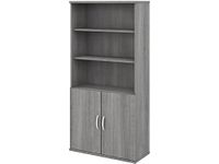 Bush Business Furniture Studio C Bookcase, Platinum Gray