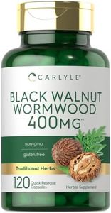 Carlyle Black Walnut Wormwood Herbal Complex Non-GMO, Gluten Free 120 Capsules