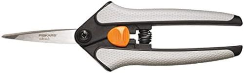 Fiskars Easy Action Micro-Tip Scissors, 16 centimetre Orange/White