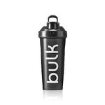 Bulk Iconic Shaker Bottle, With Wire Mixing Ball, Gunmetal Black, 750 ml