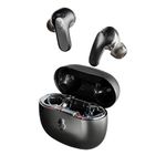 Skullcandy Rail ANC in-Ear Noise Cancelling Wireless Earbuds, Multipoint Pairing,38 Hr Battery, Microphone, Works with iPhone Android and Bluetooth Devices- Black