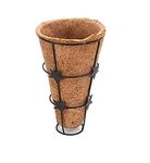 COIR GARDEN Coir Basket with Stand, 15x23 cm, Pack of 1