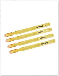 Jannavy Hand-operated Caulk Finishing Tool 4 Size Set Caulk Finishing Tools in the Nature of Handheld Tools, Used to Sculpt, Level, Smooth Out (small 4 Set)