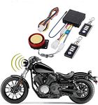 DC12V Motorcycle Anti-theft Alarm Security System Remote Control Engine Start Bike Anti-Hijacking Cutting Off Remote Engine Start Arming Disarming