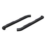 ARIES 204051 3-Inch Round Black Steel Nerf Bars Select Chevrolet Colorado, GMC Canyon