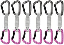 Mammut Workhorse Keylock 6-Pack Quickdraws - Grey/Pink 12cm