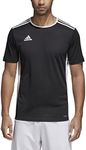 adidas Men's Entrada 18 Jersey, black/white, Large