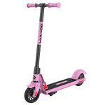 Gotrax GKS Electric Scooter for Kids, Max 6.5km Range, 12km/h by 150w Motor, 6" Solid Wheels, Safety UL2272 Certified Approved, Kick-Start Boost and Gravity Sensor EScooter for Ages 6-12, Pink