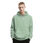 BALANCA PEMA Premium Mens Cotton Fleece Plain Regular Fit Hoodie with Thick String Pista 3XL