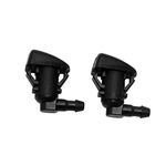 ZHParty 2 Pcs Front Windshield Washer Nozzle Wiper Spray Jet Kit fit for 2008-2010 Ford F-250, F-350,F-450, F-550 Super Duty, 2011-2015 Ford Fiesta - Replaces OEM # 7C3Z-17603-A, BE8Z-17603-A