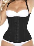 MARIAE FAJAS RA004 Colombianas Open Bust Compression Vest Body Shaper for Women Negro 3XL