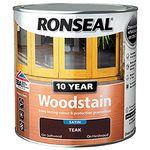 Ronseal 10 Year Woodstain Teak 750ml
