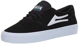 Lakai Men's Manchester Skate Shoe, Black Suede, 9.5 UK