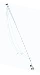 Dock Edge Mooring Whip 14-Feet with Lines and Hardware, 5000-Pound