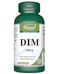 VORST DIM Supplement 200mg 120 Vegan Capsules | Healthy Estrogen Metabolism | Diindolylmethane for Women & Men | 1 Bottle