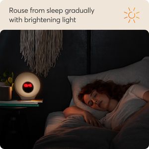 Lumie Sunrise Alarm Clock – White Wake-Up Light
