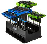 Draper 2-in-1 Torx and Hexagon Allen Key Set (20 Piece) | Soft Grip ‘T’ Handle Hexagon and TX Star® Set | 70388