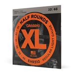 D'Addario EHR310 Half Round Electric Guitar Strings, Regular Light, 10-46