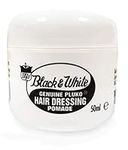 Black and White Pluko Hair Dressing Pomade 50ml