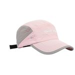 Croogo Lightweight Running Hats Casual Umpire Cap Quick Dry Sun Hat UV Protection Sports Hat Baseball Cap Golf Hat,Pink-DSCB2