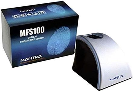 Mantra MFS100 v54 OTG with RD Service Finger Print Scanner (Black)