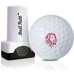 Ball Tatt - Lion Golf Ball Stamp, Golf Ball Stamper, Self-Inking Golf Ball Stamp Markers, Reusable Golf Ball Marking Tool to Identify Golf Balls, Golfer Gift Golfing Accessories