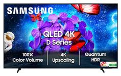 Samsung 138 cm (55 inches) QE1D Series 4K Ultra HD QLED Smart TV QA55QE1DAULXL (Black)
