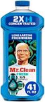 Mr. Clean 2X Concentrated Multi Surface Cleaner with Unstopables Fresh Scent, All Purpose Cleaner, 41 fl oz