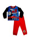 Thomas & Friends, The Tank Engine Official Boys Long Pyjamas Set, Age 18 Months to 5 Years, The No. 1 Engine, Size 1.5/2 Years, Navy and Red, Classic Regular Fit